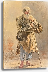 Постер Маковский Владимир Портрет крепостного крестьянина