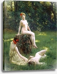 Постер Стюарт Джулиус На поляне