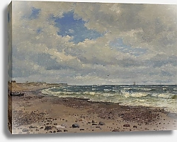 Постер Дрейер Данкварт A Beach with Dunes. The West Coast of Jutland