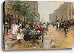 Постер Шривер Луи Rue Royale, Pari