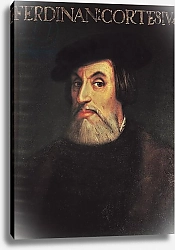 Постер Школа: Итальянская 16в. Portrait of Hernando Cortes