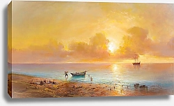 Постер Капустин Григорий Sunset on the Black Sea Coast