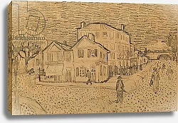 Постер Ван Гог Винсент (Vincent Van Gogh) The Artist's House in Arles