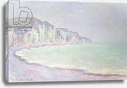 Постер Моне Клод (Claude Monet) Cliffs at Pourville, 1896