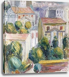 Постер Ренуар Пьер (Pierre-Auguste Renoir) House at Cagnes