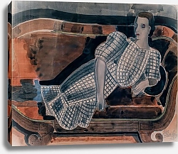 Постер Брюссельманс Жан Dame op de bank