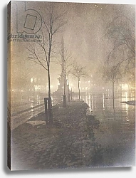 Постер A Wet Night, Columbus Circle, New York, 1897-98
