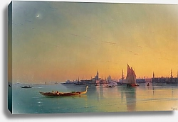 Постер Пейзажи Ивана Айвазовского Венеция на закате