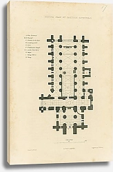 Постер Ground Plan of Carlisle Cathedral 1