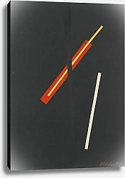 Постер Мохой-Надь Ласло Коллаж из трех элементов