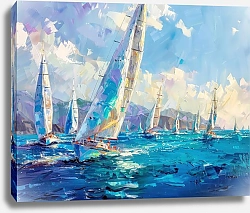 Постер Breezy waters