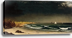 Постер Хид Мартин Джонсон Надвигающийся шторм - Пляж близ Ньюпорта