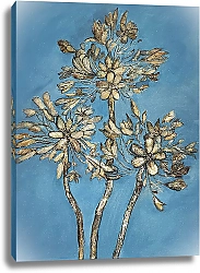 Постер Золотой цветок