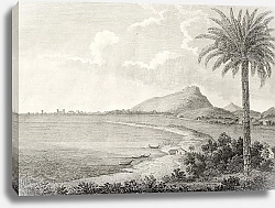 Постер Trapani, Italy. The original engraving, created by Nicolovius, dated to the end of 18th c.