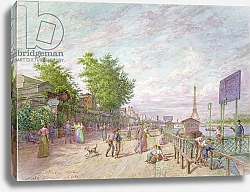 Постер Дюрбе Арно Quai du Point du Jour, Boulogne Billancourt, 1897