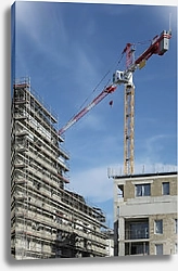 Постер Строительство современных зданий
