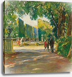 Постер In the park of Schönbrunn Palace
