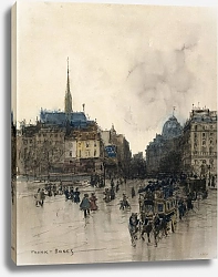 Постер Боггс Фрэнк Мост Сен-Мишель