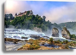 Постер Швейцария, Рейнский водопад