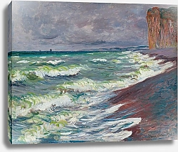 Постер Моне Клод (Claude Monet) Mer agitée à Pourville