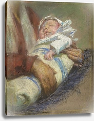 Постер Барни Элис В пеленках