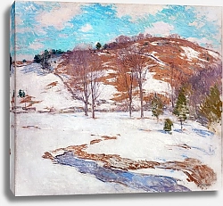 Постер Меткалф Уиллард Снег в предгорьях