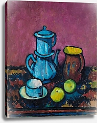 Постер Канольдт Александр Still life with coffee tableware and apples