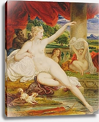 Постер Уорд Артур Diana at the Bath, 1830