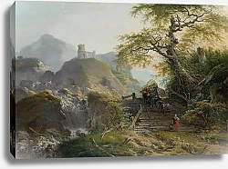 Постер Неймеген Жерар Mountainous Landscape near Düsseldorf