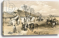 Постер Симпсон Вильям Lord Raglan's Head Quarters at Khutor-Karagatch