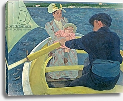 Постер Кассат Мэри (Cassatt Mary) The Boating Party, 1893-94