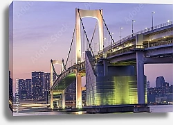 Постер Япония, Токио. Радужный мост