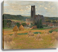 Постер Воннох Роберт Стога сена, Лашан, Иль-де-Франс