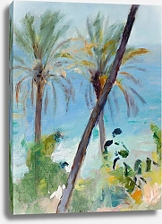 Постер Ционглинский Ян Giardino Garnier – Bordighera. From the journey to Italy