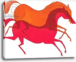 Постер Аллен Ричард (совр) Horses, 2008,