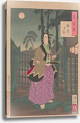 Постер Еситоси Цукиока The Gion District