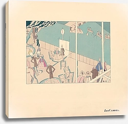 Постер Мартин Чарльз (мода) Les Courses