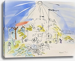 Постер Дюфи Рауль Удаление волос на солнце