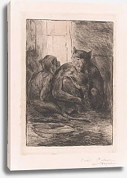 Постер Хайнс Арманд Drie apen