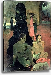 Постер Гоген Поль (Paul Gauguin) The Great Buddha, 1899