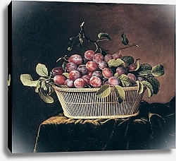 Постер Дюприус Пьер Basket of Plums