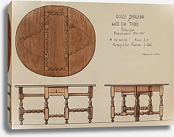Постер Розеншильд-фон-Паулин М. Gate-leg Table
