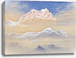 Постер Уолтон Элия Участок горной цепи Терглонских Альп, видимый из окрестностей Рудмансдорфа, Италия