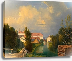 Постер Шифтер Адальберт Fabriksgarten in Schwadorf