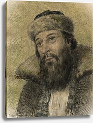 Постер Смирнов Борис Васильевич A Merchant Who Sold Beautiful Merchandise. Old Believer.