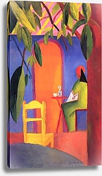 Постер Макке Огюст (Auguste Maquet) Турецкая кофейня (II)