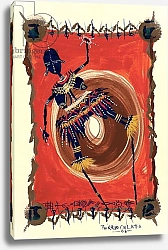 Постер Перрин Оглафа (совр) Stick Dance, 2003