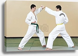 Постер Тренировка по тхэквондо