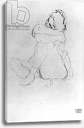 Постер Климт Густав (Gustav Klimt) Seated Woman 2