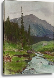 Постер Слевински Владислав Mountain landscape